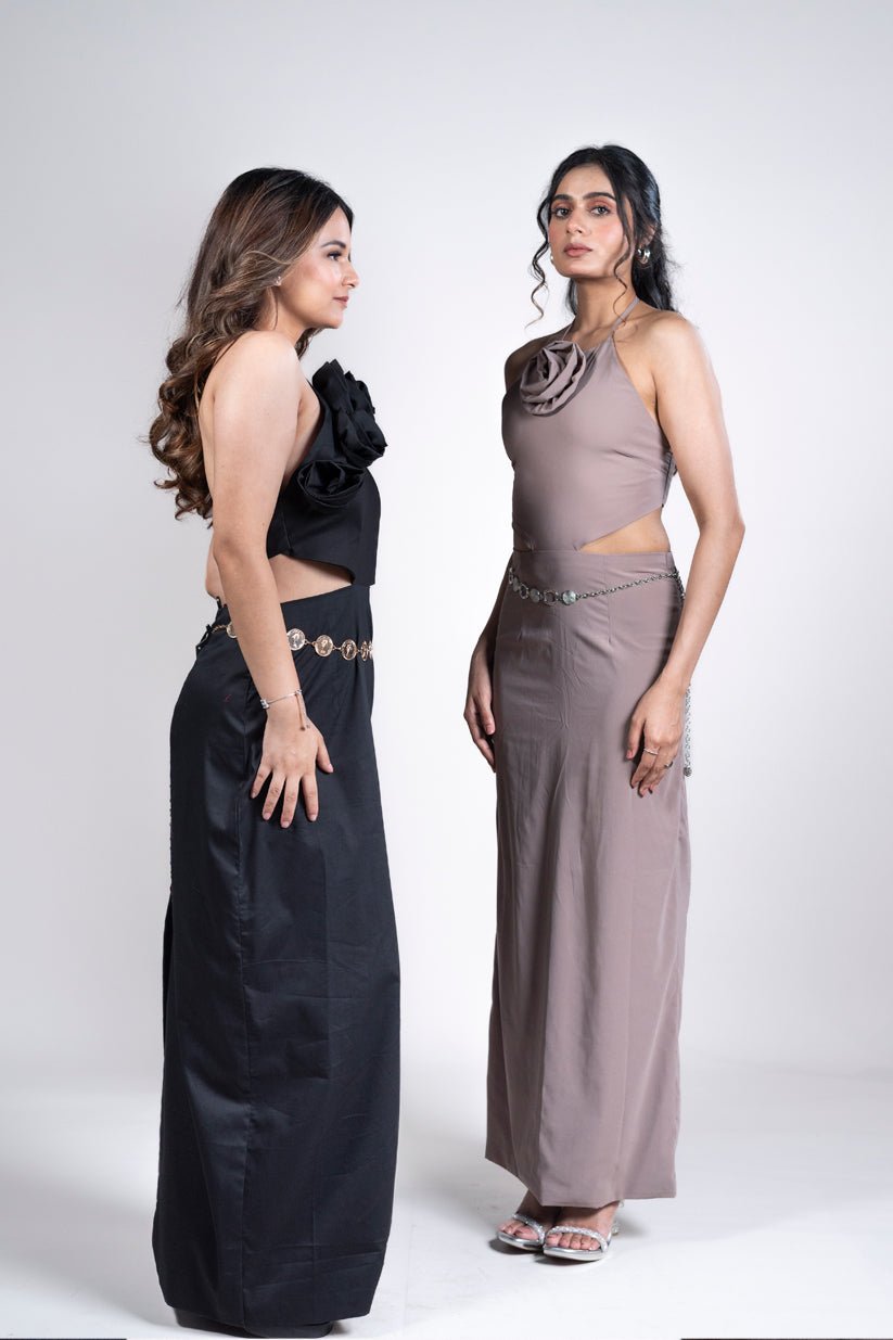 Muted Romance One Piece - Vibes and Petals