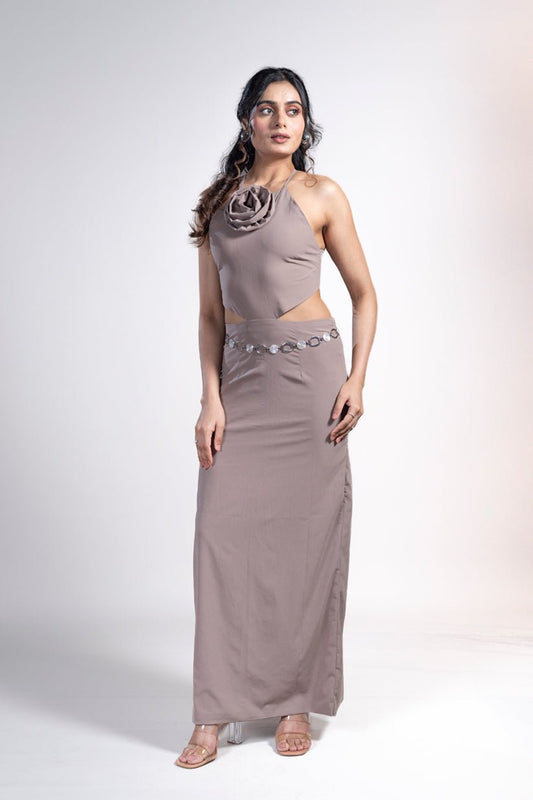 Muted Romance One Piece - Vibes and Petals