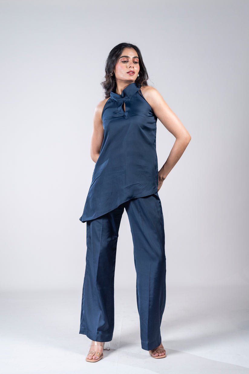 Satin Silk Co - ord Set - Vibes and Petals