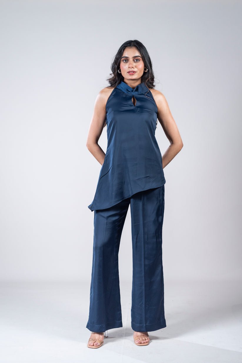 Satin Silk Co - ord Set - Vibes and Petals