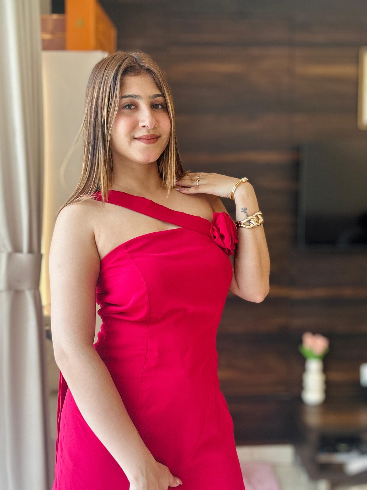 Scarlet Rose Co - ord Set Fabric: - Vibes and Petals