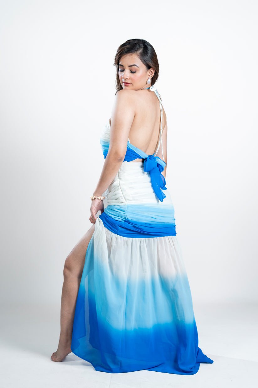 Shaded Mermaid Beach Dress - Vibes and Petals