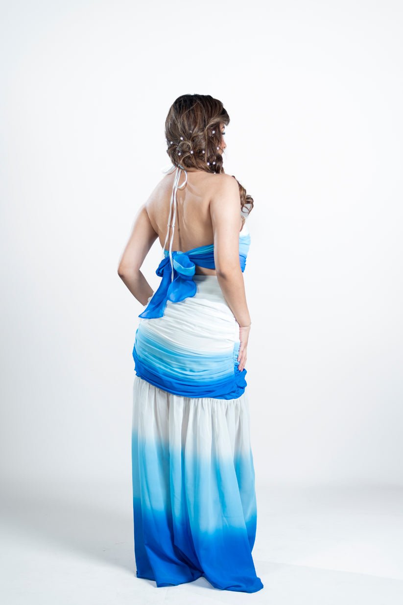 Shaded Mermaid Beach Dress - Vibes and Petals